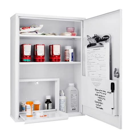 steel medicine cabinet|wall mounted medical cabinets.